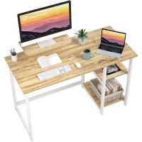 Escritorio de Computadora con Estantes Reversibles Mesa de Oficina para Ahorro de Espacio - details 33