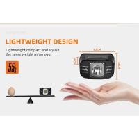 Mini LED recargable USB C faro de alta potencia Mini lámpara de cabeza Sensor de luz faro delantero para trabajar pesca - details 10