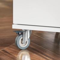 FKW47-W Carrito de Servir Carrito Auxiliar Cocina estantería de Cocina Carrito de Cocina móvil 100 x 92 x 45 cm Blanco ES - details 53