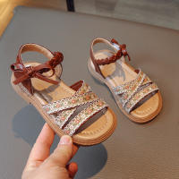 Sandalias de Verano para Niñas Zapatos de Princesa con Bordado de Flores Suela Suave - details 3