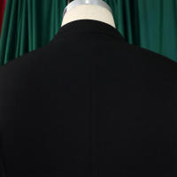 Conjunto de dos piezas de pantalón de pierna ancha plisado y top de manga acampanada de nueva moda de primavera para mujer D553 - details 15