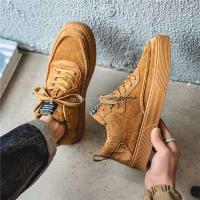 Nuevas chaquetas baratas al por mayor para hombre, zapatos de gamuza sintética, diseño de moda hecho en China, zapatillas planas 39-44, precio bajo, OEM de fábrica - details 1