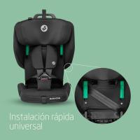 Silla de Coche Plegable Ultracompacta y Ligera Portátil para Viajes, Auténtico Negro, Protección Lateral de Impactos, Bolsa de Viaje - details 3