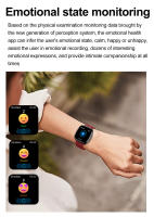 Relojes inteligentes hombre mujer Bluetooth deporte ritmo cardíaco presión arterial reloj - details 7