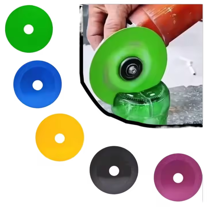 Disco de corte de losas de roca de alta precisión, eliminación eficiente, diseños finos, cortador de placa de roca, pulido, disco de corte de vidrio - 1