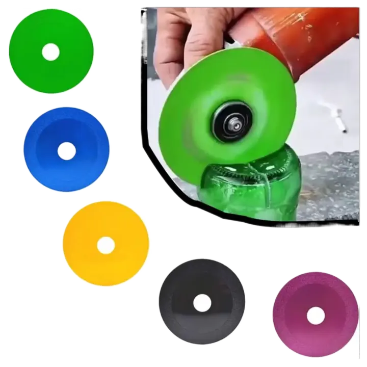 Disco de corte de losas de roca de alta precisión, eliminación eficiente, diseños finos, cortador de placa de roca, pulido, disco de corte de vidrio - 1
