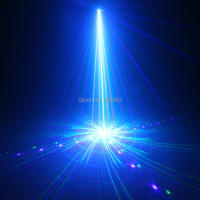 Proyector de Patrones de Láser Remoto ESHINY MINI Azul y Verde para DJ Dance Disco Bar Fiesta de Navidad con Efecto de Iluminación de Escenario T177N8 - details 4