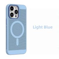 Funda de teléfono Magsafe de lujo fresca A prueba de golpes magnético con disipación de calor de malla para iPhone 16, 15, 14, 13, 12, 11 Pro Max Plus - details 17