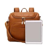 Mochila para pañales de cuero PU + cambiador + correas para cochecito + bolsa aislante + bolsa de cosméticos - details 5