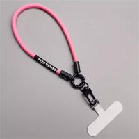 Cordón desmontable para teléfono móvil, correa cruzada para muñeca, cadena colgante para teléfono, cordón para el cuello con parche, correas para teléfono móvil, abalorio para teléfono - details 8