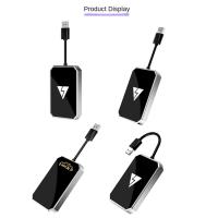 Adaptador Carplay inalámbrico 2 en 1 para coche, convertidor con cable de Android automático a inalámbrico - details 1