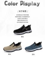 2024 nuevo senderismo al aire libre Camping ligero correr trotar deportes casuales zapatos de hombre mocasines antideslizantes zapatos de senderismo tamaño grande 39-49 - details 4