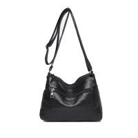 Bandolera pequeña vintage de piel sintética para mujer, bolso de hombro informal de doble capa, bolso de compras para teléfono - details 17