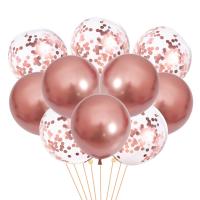 Globos de látex con patrón metálico, decoración de confeti para fiesta de cumpleaños, Baby Shower, 10 piezas, 12 pulgadas - details 10