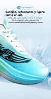 Nuevos zapatos para hombre, zapatos de malla finos transpirables de verano, zapatillas informales desodorantes, zapatos para correr para hombre - details 2