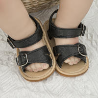Zapatillas De Verano Para Bebés KIDSUN 2023 Antideslizantes Y Suaves Para Primeros Pasos Niño Y Niña Cuero Goma Talla Ajustable 0-24 Meses - details 8