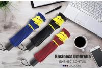 Paraguas grande de doble capa para hombre y mujer, sombrilla resistente a la lluvia y al viento, portátil, 3 pliegues, 130cm - details 1