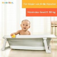 Bañera Plegable para Bebé de 80cm con Soporte Bañera de Bebé con Termómetro - details 10