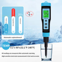 Medidor de PH de alimentos profesional, alta precisión, ~ 14.00pH 0,00, temperatura, Sensor de prueba de pH para carne, enlatado, queso, masa, agua, Analizador de acidez - details 8