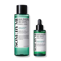 SOME BY MI Toner + AHA BHA PHA 30 días Miracle Serum 5.07Oz+1.69Oz Hecho de agua de árbol de té para residuos sensibles, sebo y - details 0