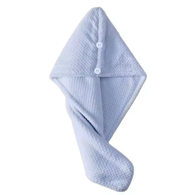 2 toallas para el cabello de secado rápido súper absorbentes - 1