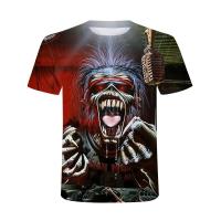 Camisetas con estampado 3d de talla grande para hombre y mujer, Rock Street, informal, Heavy Metal, deportes, secado rápido, transpirable - details 7