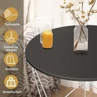 Juego de 2 Mesas Auxiliares Mesa de Centro con Función de Cesta Mesa de Sala Mesa de Metal - details 27
