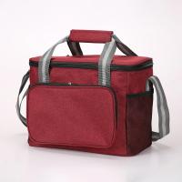 Bolsa de almuerzo con aislamiento grande portátil de 15L, color negro, impermeable, a prueba de fugas, gruesa, de mano, para llevar al hombro, pícnic al aire libre - details 14