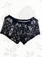 Calzoncillos hipster para hombre, 95% poliamida 5% elastano, estampado de encaje floral de alta elasticidad, tejido de punto, 110 g/m², ropa interior cómoda con detalle de encaje en contraste. - details 7