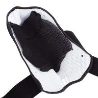 Estabilizador de soporte de tobillo deportes fútbol compresión ajustable hasta calcetines de protección de tobillo cirugía plástica - details 9