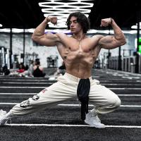 Pantalones Casuales Hip Hop para Hombres Cómodos para Correr, Jogar, Entrenar en el Gimnasio - details 1