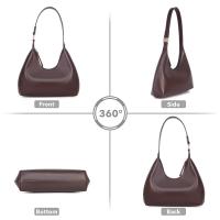 Bolso de nicho, bolso de mujer, bolso de hombro de moda, sensación de alta gama para mujer, estilo de PU, bolso retro para axila - details 17