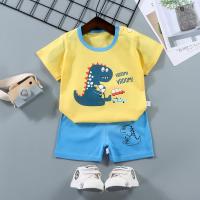 Conjunto de Manga Corta para Niños Puro Algodón Camisetas de Verano para Bebés - details 22