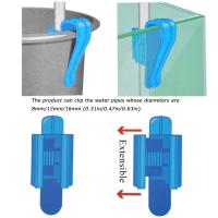 Clip de tubería de agua, soporte de filtración de Acuario, soporte de manguera de filtro, Clip de cubo de filtro, Clip de fijación de manguera, abrazadera de tubo creativa - details 8