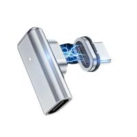 Adaptador magnético USB C de 24 Pines, conector tipo C 40Gbp/S PD 100W, convertidor de carga rápida para 3 - details 3