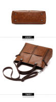 Bolso para mujer nuevo bolso de hombro de moda para mujer bolso de mano retro de gran capacidad para mujer bolso simple oblicuo. - details 23