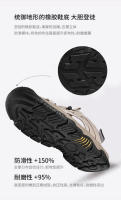 Sandalias de Cuero de Vaca de Primera Calidad Tamaño Grande Ideal para Montañismo y Ocio de Verano - details 16
