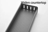 Estante de organización montado en la pared con iluminación para condimentos de pared, gancho de cocina - details 3