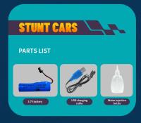 Drift Car Con Música Luces Led 2.4G Guante Gesto Radio Control Remoto Spray Coches de Acrobacias 4WD Juguetes - details 12