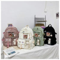 Mochila itabag de gran capacidad, ligera, mochila escolar para estudiantes de secundaria, cientos de bolsas de hombro para mujer - details 6