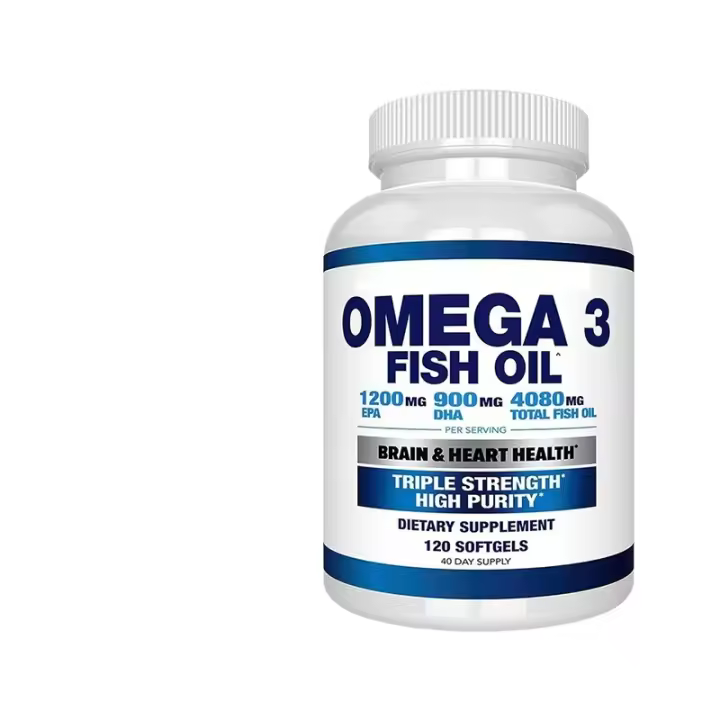 Cápsulas blandas de aceite de pescado DHA - 1