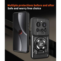 Con soporte giratorio de 360 ​​grados °   Funda magnética inalámbrica 2 en 1 para Xiaomi Ultra 15 14T Pro con carga para coche a prueba de golpes - details 5