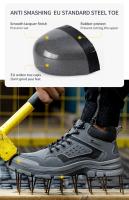 Zapatos de Seguridad para Hombres Punta de Acero, a Prueba de Afilados, Indestructibles - details 4