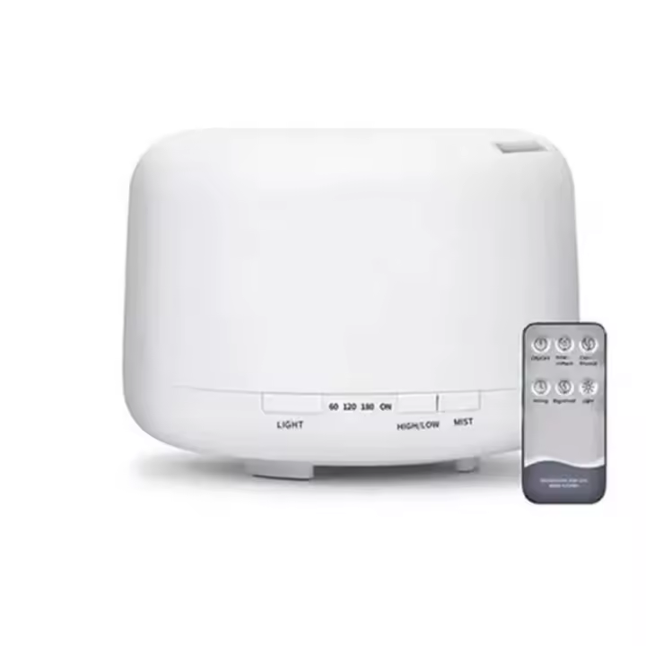 Humidificador De Aromaterapia Ultrasónico Con Control Remoto Y Luz LED - 1