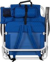 Pack de 2 sillas plegables multiposición para playa, jardín, terraza o camping, 5 posiciones, 49x58x80 cm, Altura asiento 27 cm, Topes antivuelco, Soporta 100 kg, Con asas de transporte (85469) - details 43