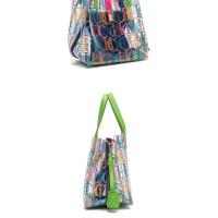 Mochila de Lujo Leten Diseño Creativo de Bolso Madre Transparente Tendencia de Bolso de Hombro para Mujeres Lining de Cuero Exterior de PVC/Vinilo - details 12