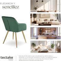 Sillas de Comedor Ergonómicas y Versátiles Juego de Sillas Tapizadas en Terciopelo - details 39