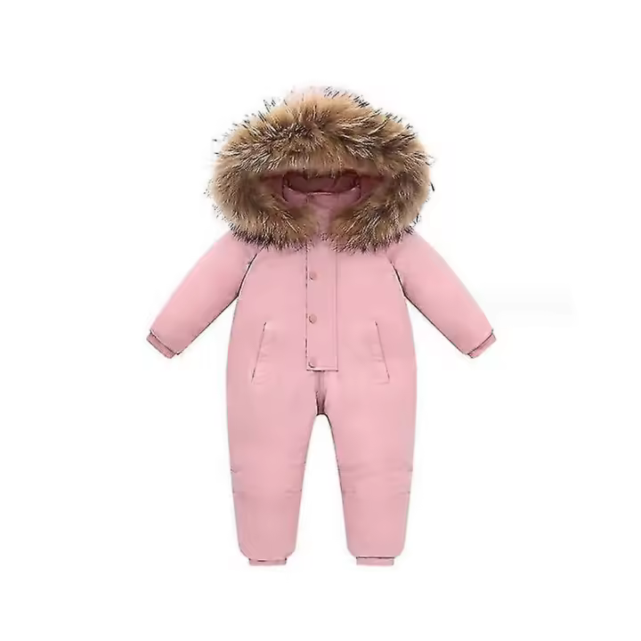 Bebé niño niño invierno niña chaqueta abrigo ropa niño trajes de nieve trajes - 1