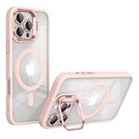 Funda de teléfono magnética de lujo a prueba de golpes para iPhone 15, 16, 14, 13, 12, 11 Pro Max, Funda protectora de lente de cristal con soporte Magsafe - details 13