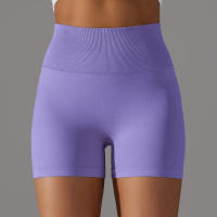 Hamidou pantalones cortos de Yoga para mujer, Shorts de Fitness para correr, ciclismo, transpirables, cintura alta, entrenamiento, gimnasio, Verano - details 88